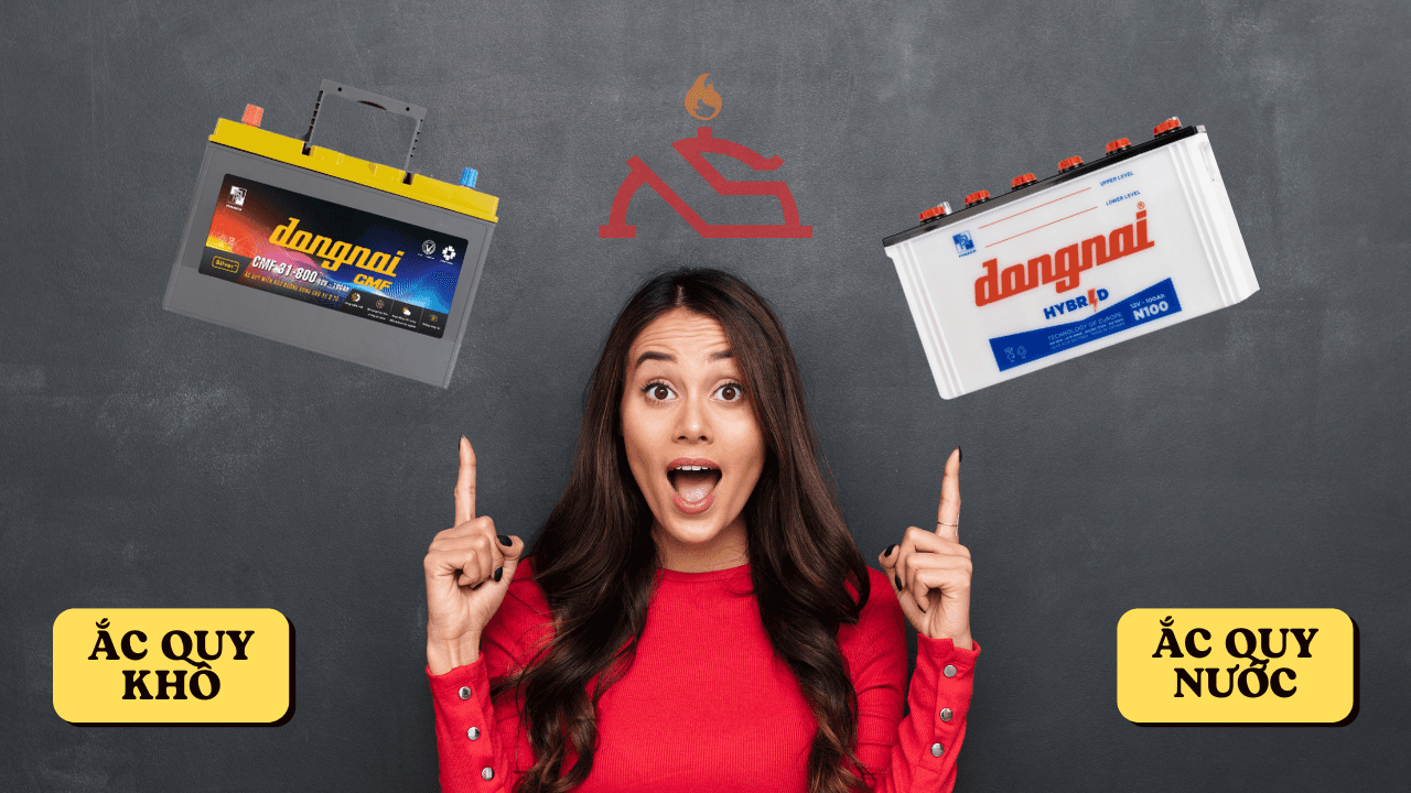 So Sánh Ắc Quy Khô Và Ắc Quy Nước – Thay ắc quy tại Vũng Tàu