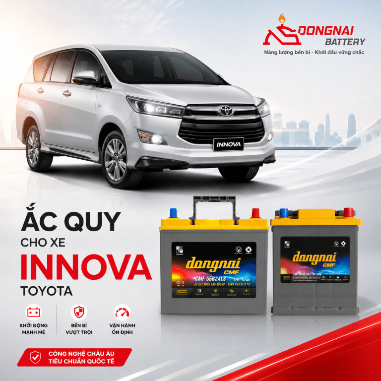 Thay Ắc Quy Toyota Innova Vũng Tàu – Hết Bao Nhiêu? [Bảng Giá 2026]