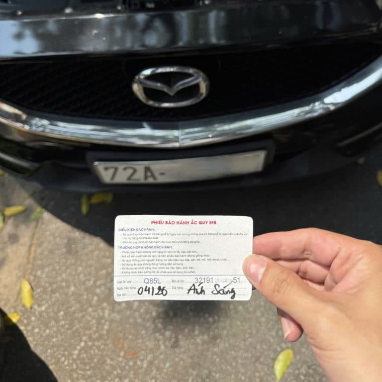 Thay Ắc Quy Mazda CX-5 Vũng Tàu – Báo Giá Chi Tiết